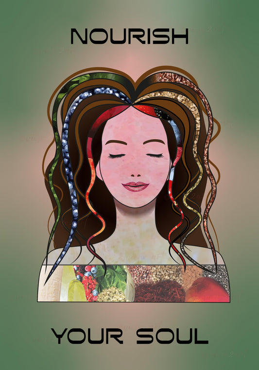 Blender woman nourish your soul superfood inner balance health